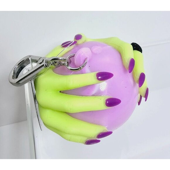 Witch Hand Glow n the Dark LightUp Crystal Ball Pocketbac Holder Bath Body Works - Picture 7 of 9